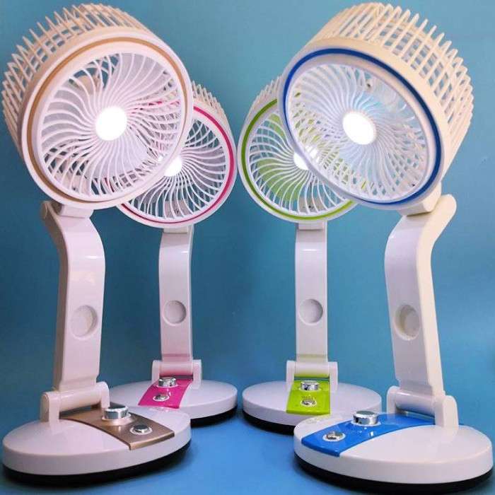 Led light folding fan (LR)