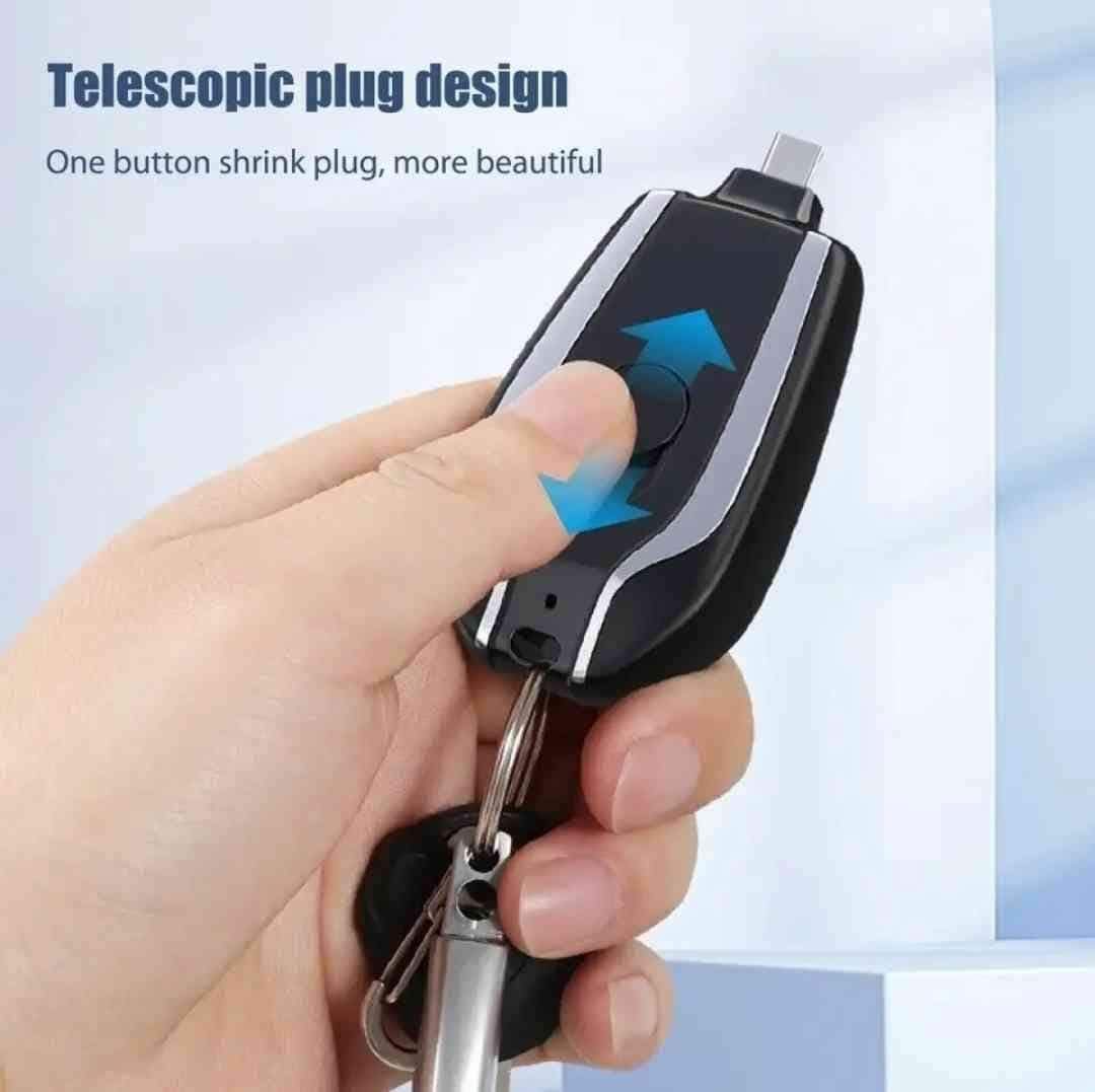 Keychain portable Mobile phone charger power bank(,1500mah)