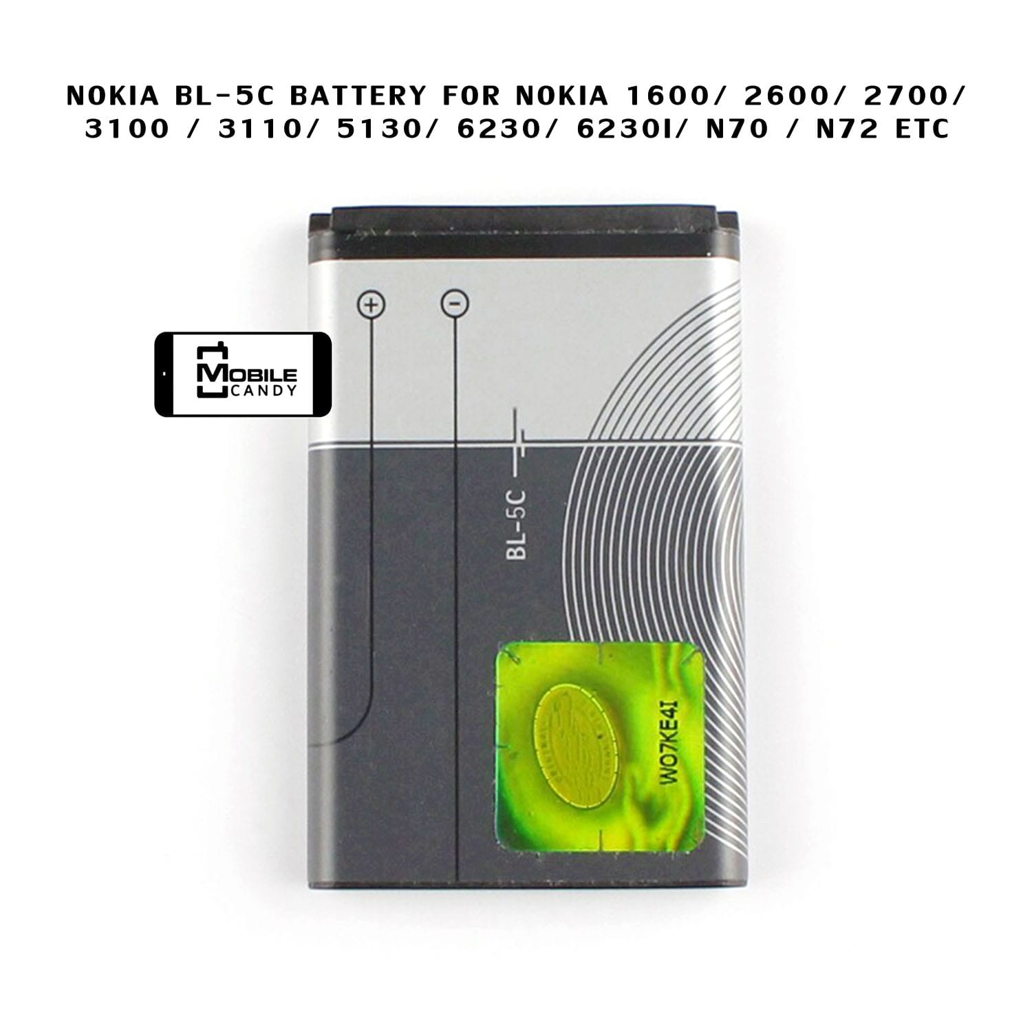 Nokia BL-5C Battery 1000 Mah High Quality Original